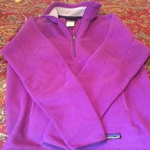 Patagonia 1/4zip fleece w pockets